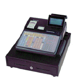 Sam4s Cash Register
